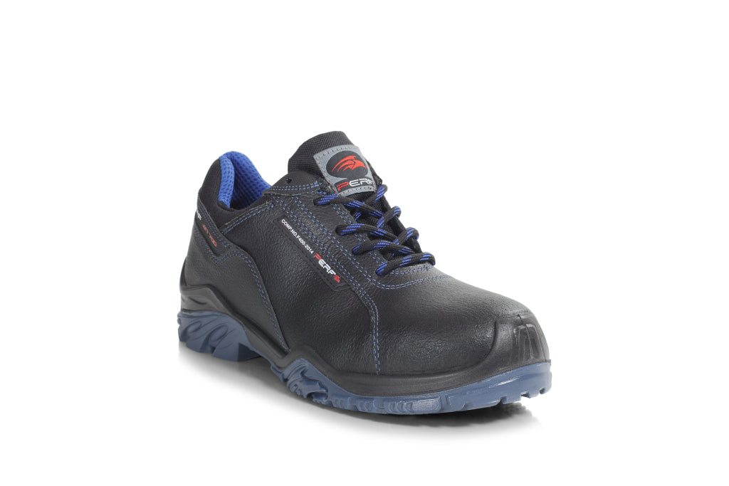 Perf - Tornado Low FG - Non-Metal Safety Trainers - Black/Blue