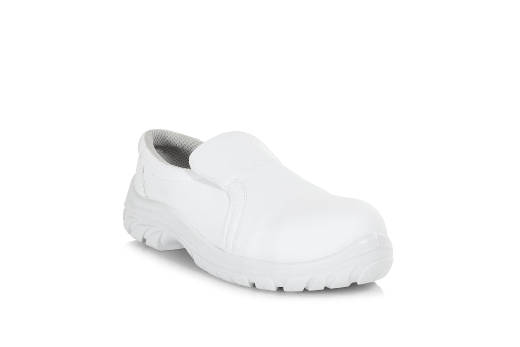 Safetix - Baltix Low - S2 Slip On Safety Shoes - White