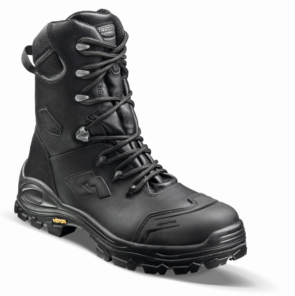 Lemaitre - Tyr - S3 Waterproof Vibram Combat Safety Boots - Black