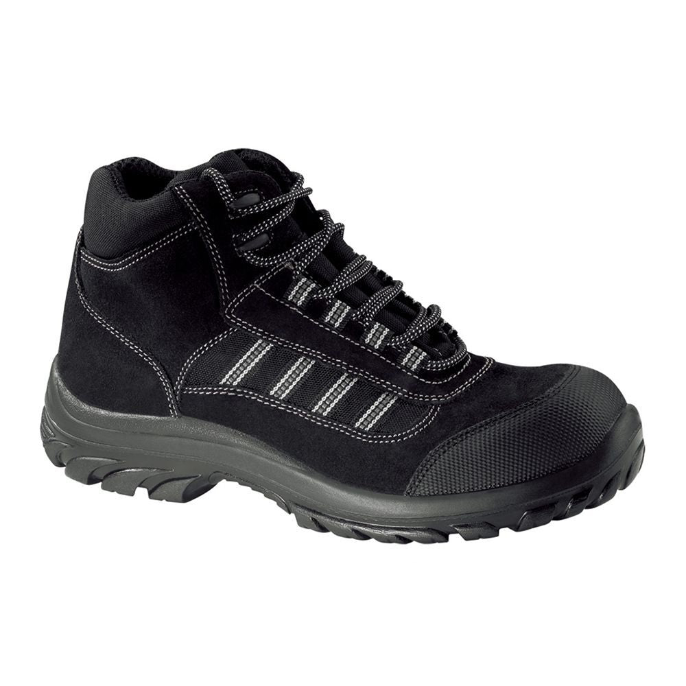 Safetix - Dune - Non-Metal Safety Hiker Boots - Black/Grey
