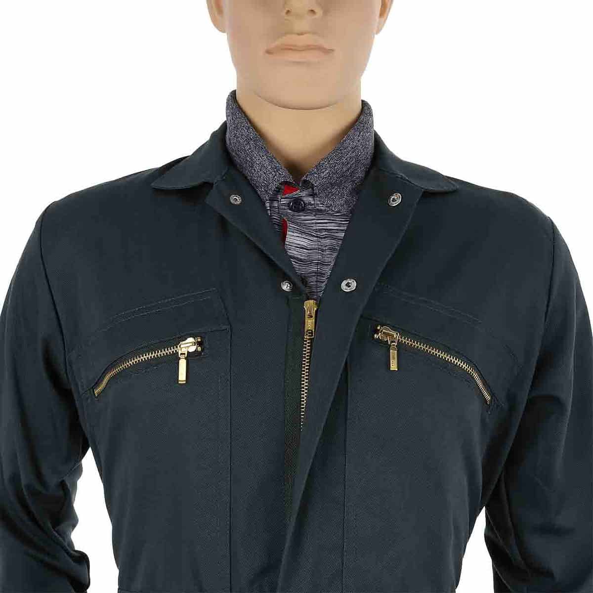 Perf - Cleveland - Zip Work Coveralls - Green