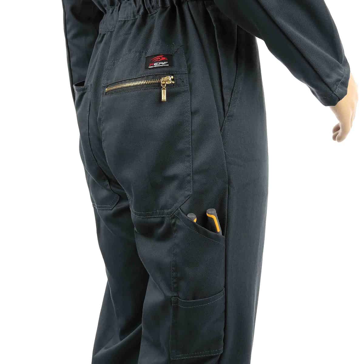 Perf - Cleveland - Zip Work Coveralls - Green