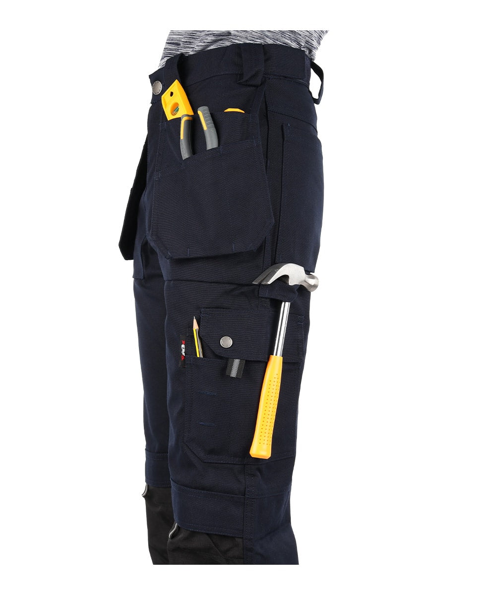 Perf - Jefferson - Multi Pocket Work Trousers - Navy
