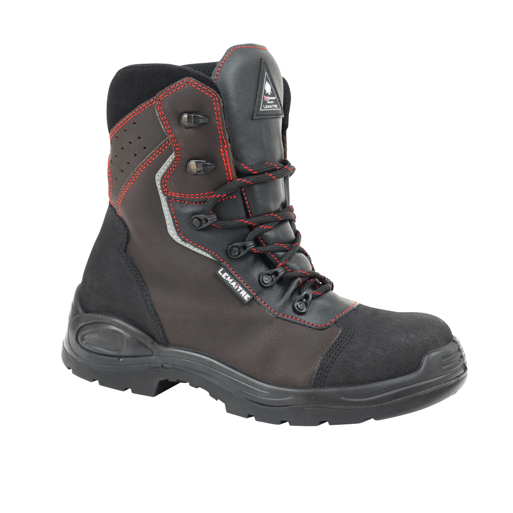 Lemaitre - Adventure - Duo-Protection Safety Combat Boots - Brown