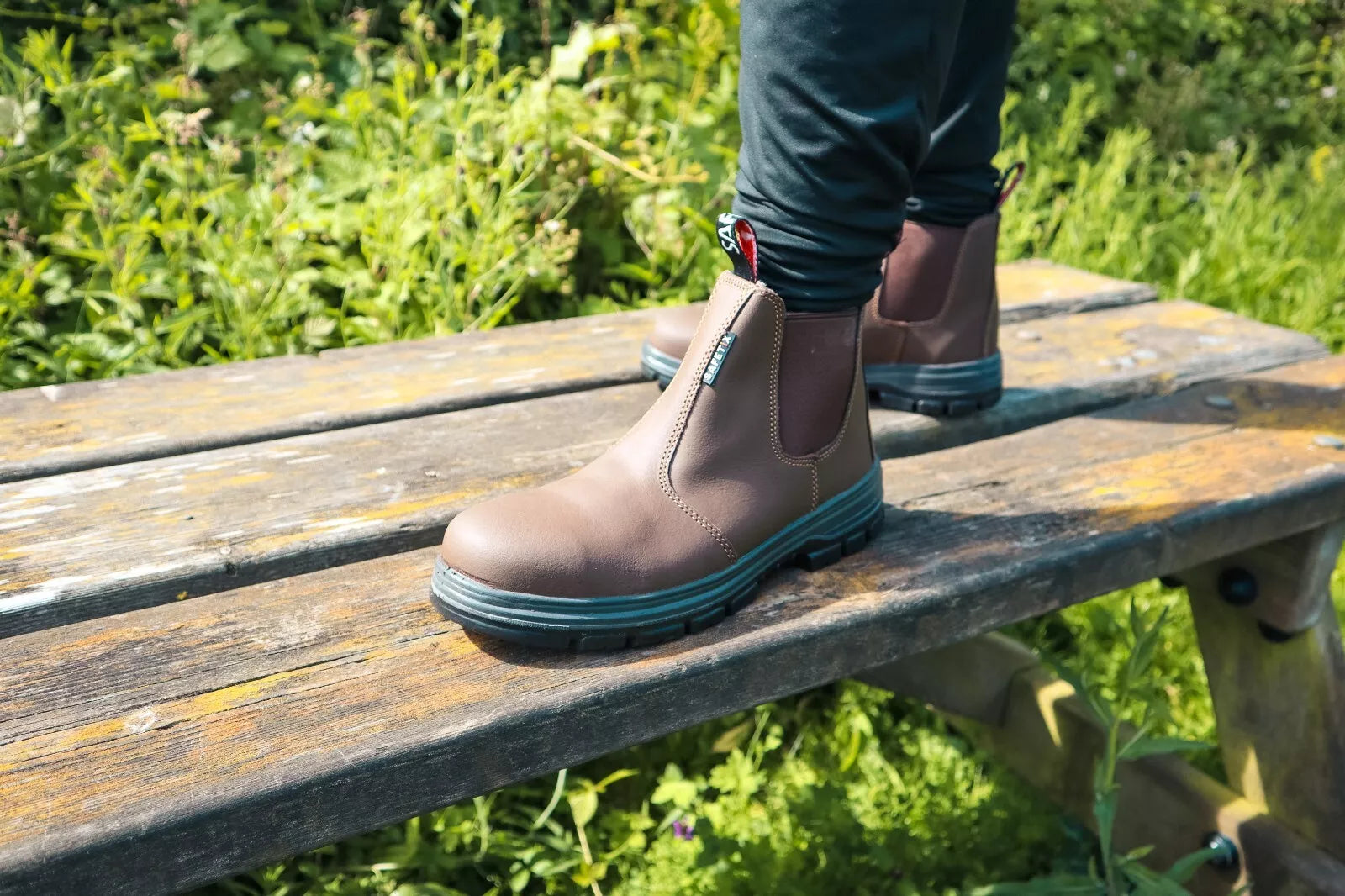 Safetix - Navi - Economy Soft Toe Dealer Boots - Brown - Seconds