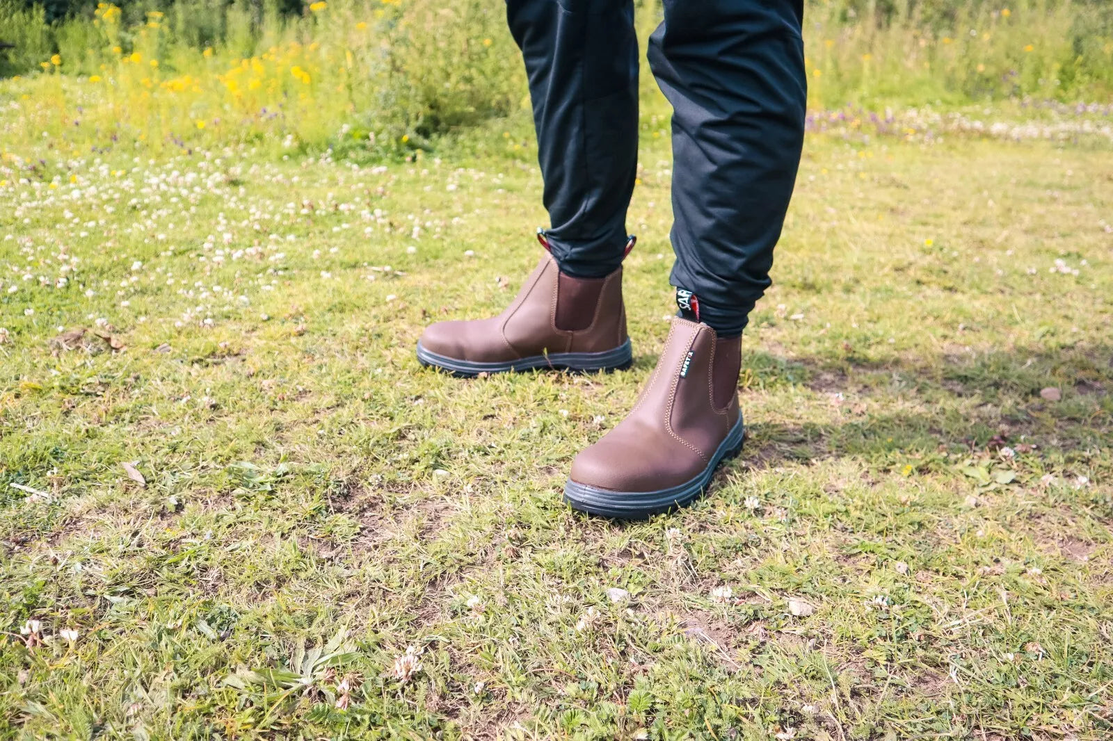 Safetix - Navi - Economy Soft Toe Dealer Boots - Brown - Seconds