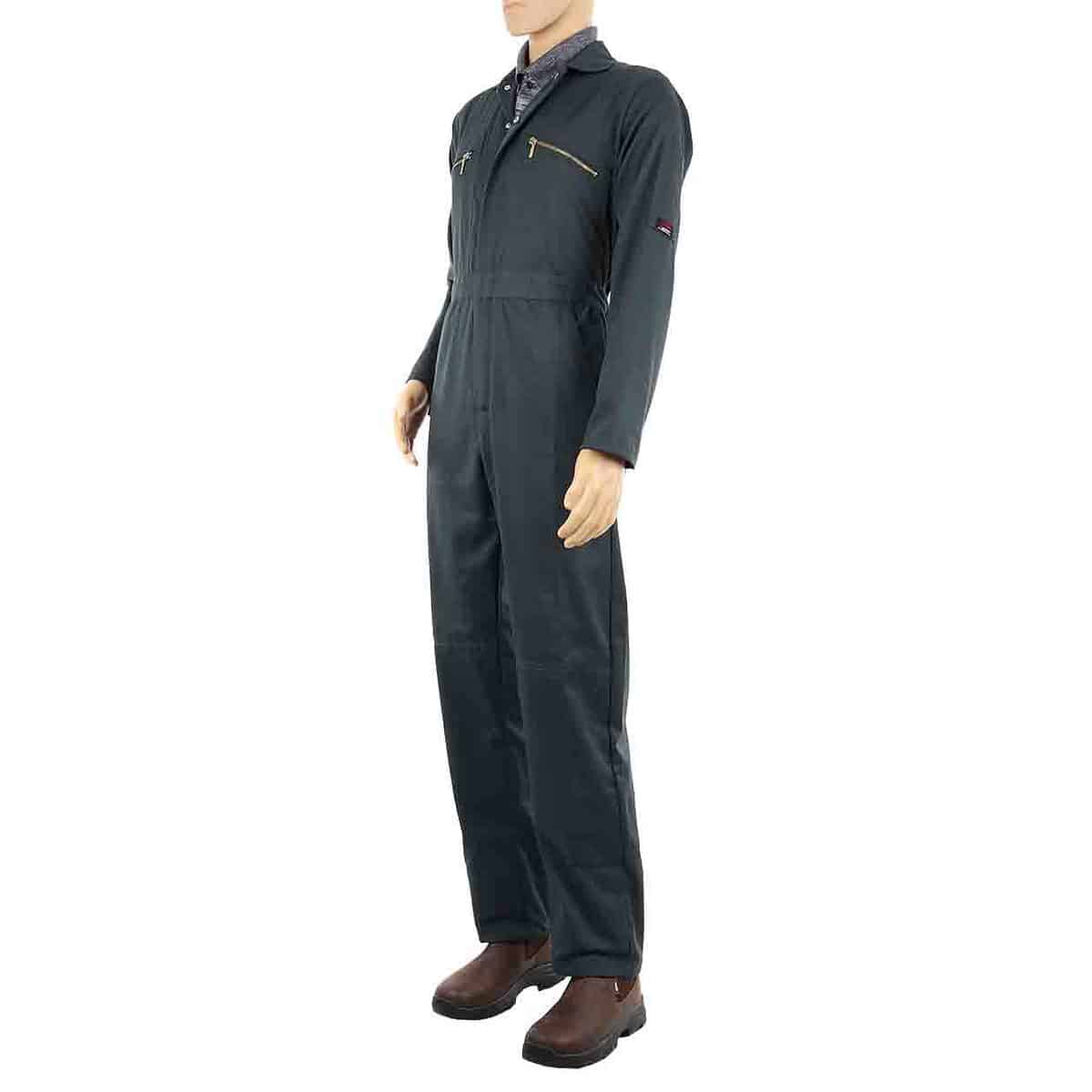 Cleveland - Zip Work Coveralls - Green