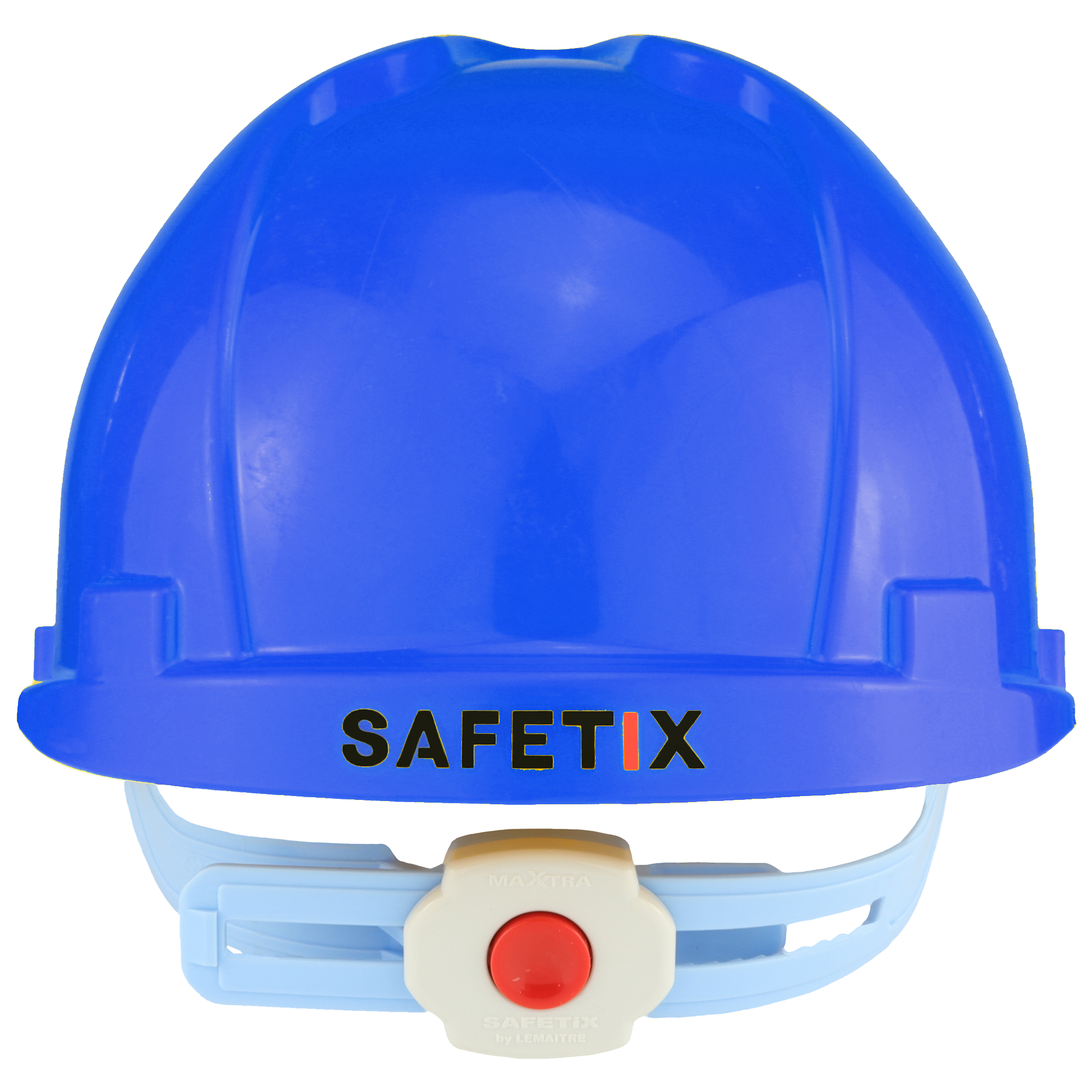 Y-Shield Maxxtra Push Button Drive Ratchet Safety Helmet - Blue