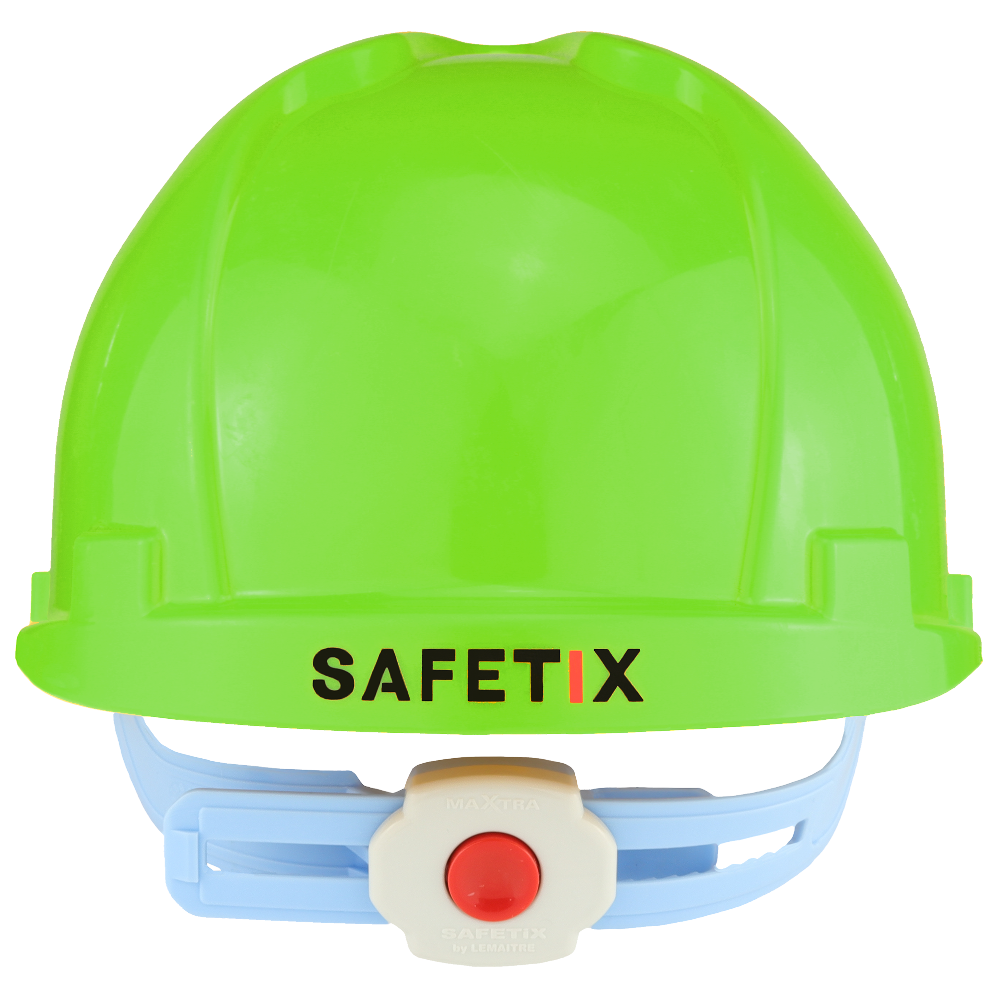 Y-Shield Maxxtra Push Button Drive Ratchet Safety Helmet - Green