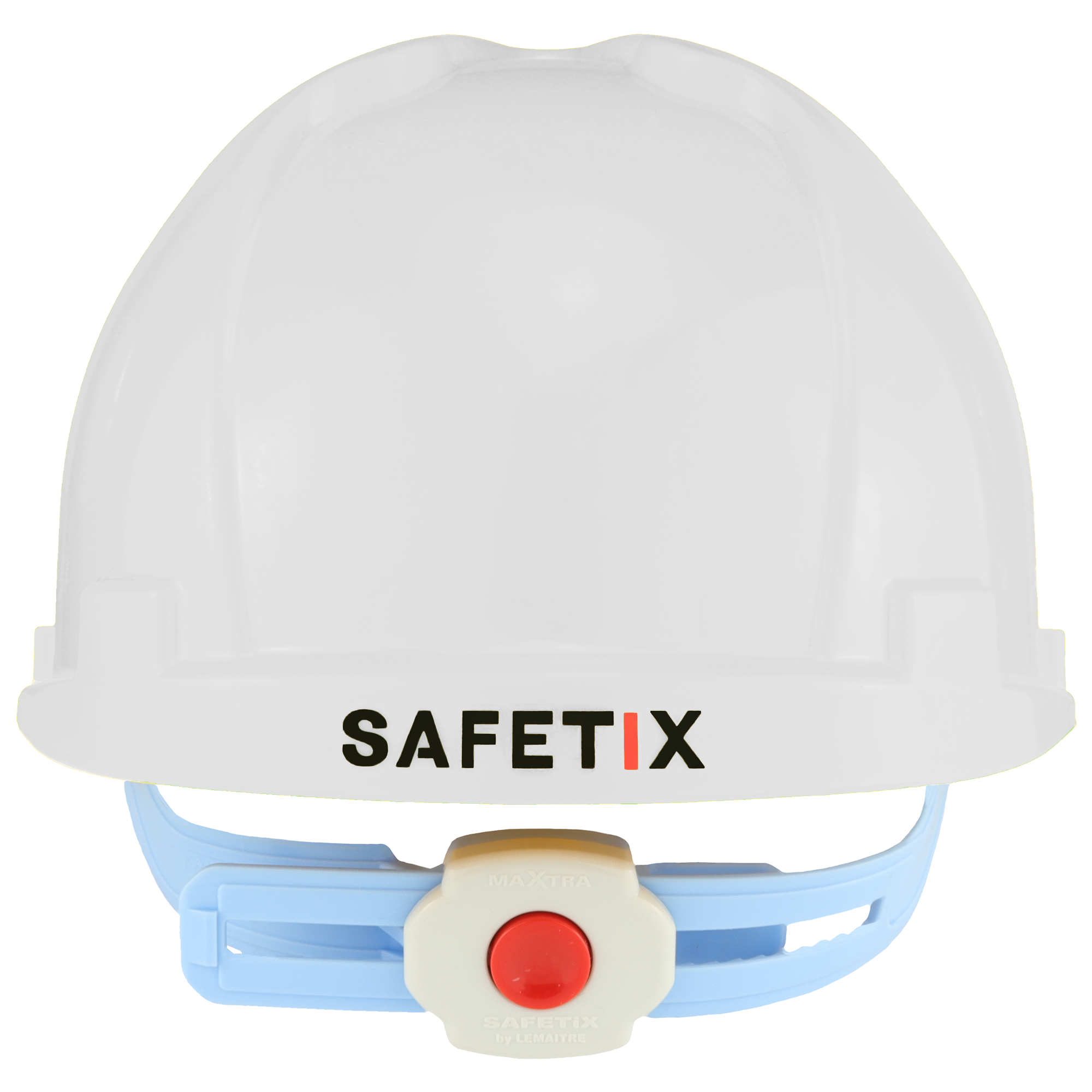 Y-Shield Maxxtra Push Button Drive Ratchet Safety Helmet - White