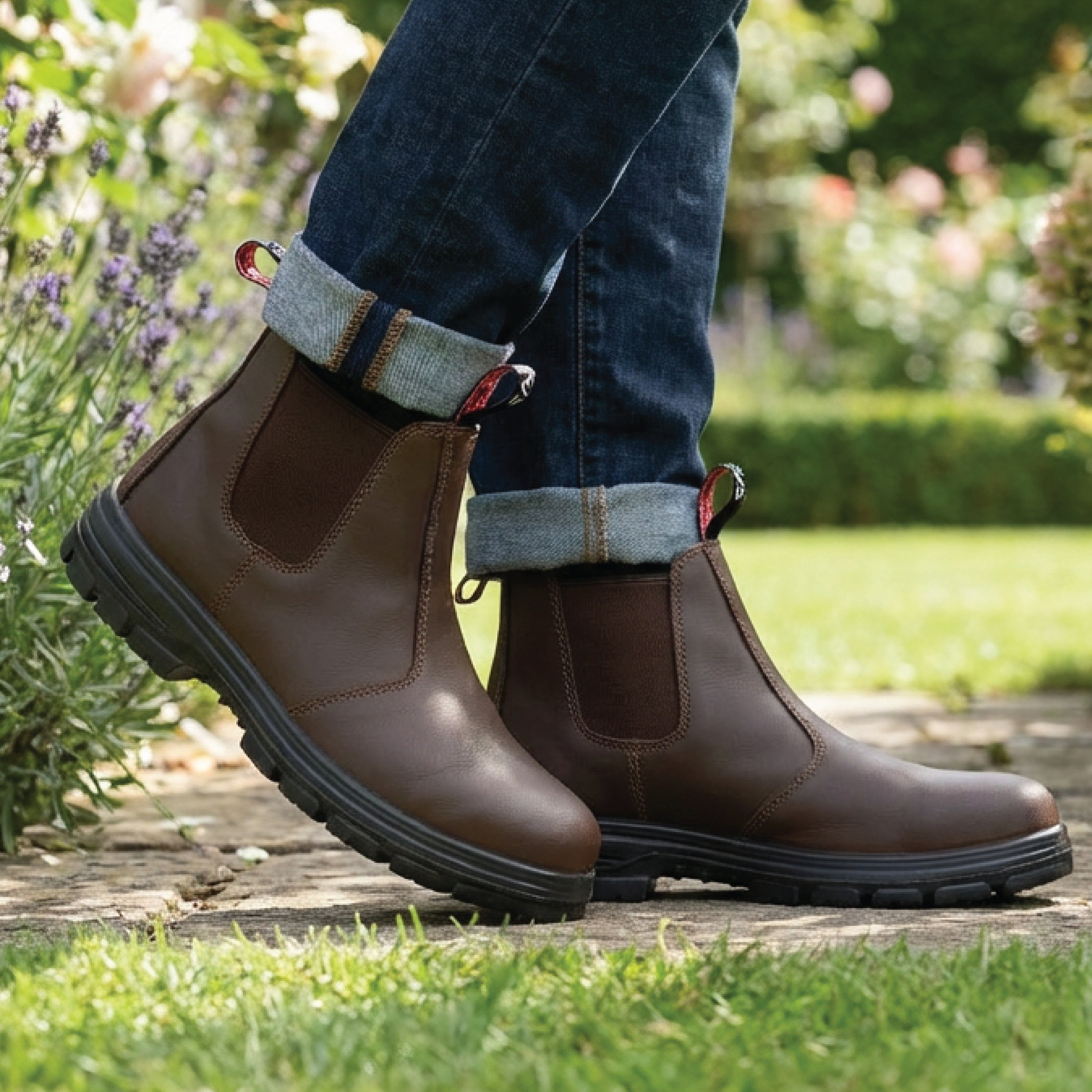 Safetix - Morrow - Economy Safety Dealer Boots - Brown - Seconds