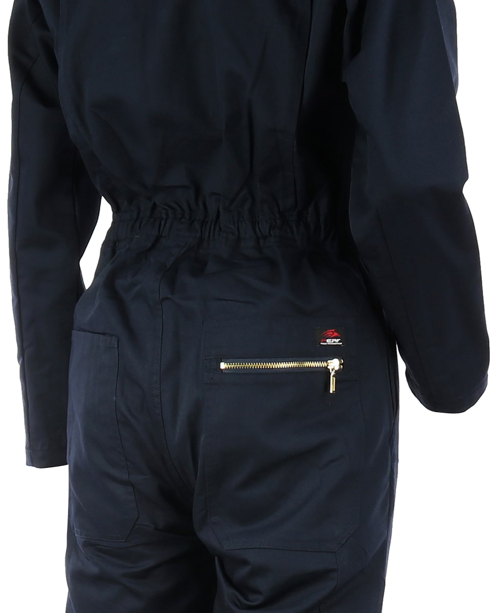 Cleveland - Zip Work Coveralls - Navy