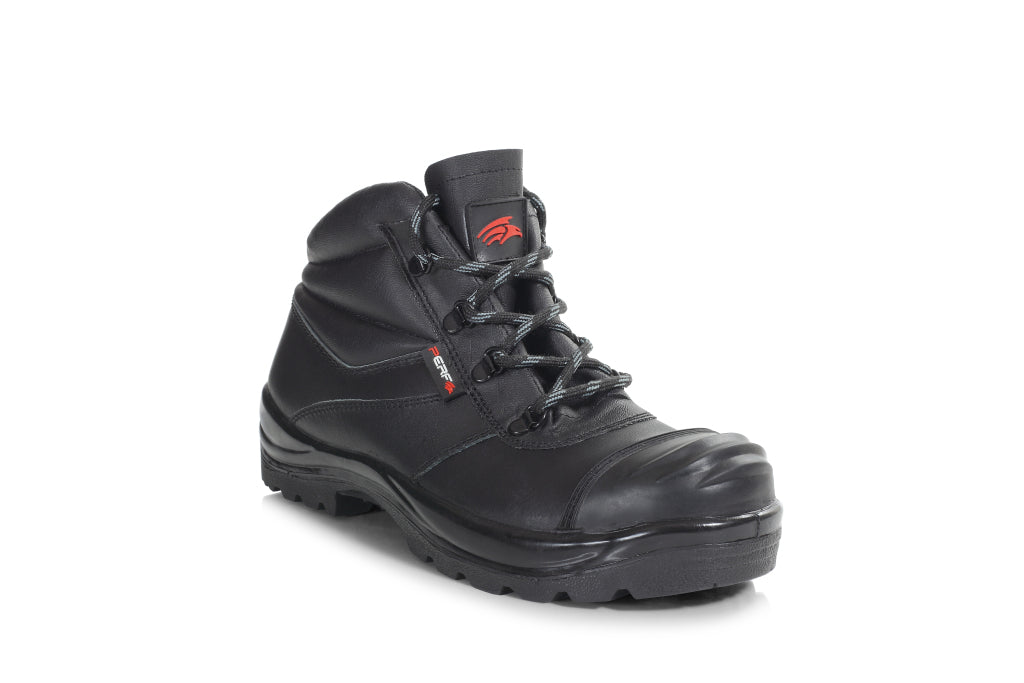 Perf - PB17C - DDR Safety Chukka Boots c/w Scuff Cap - Black