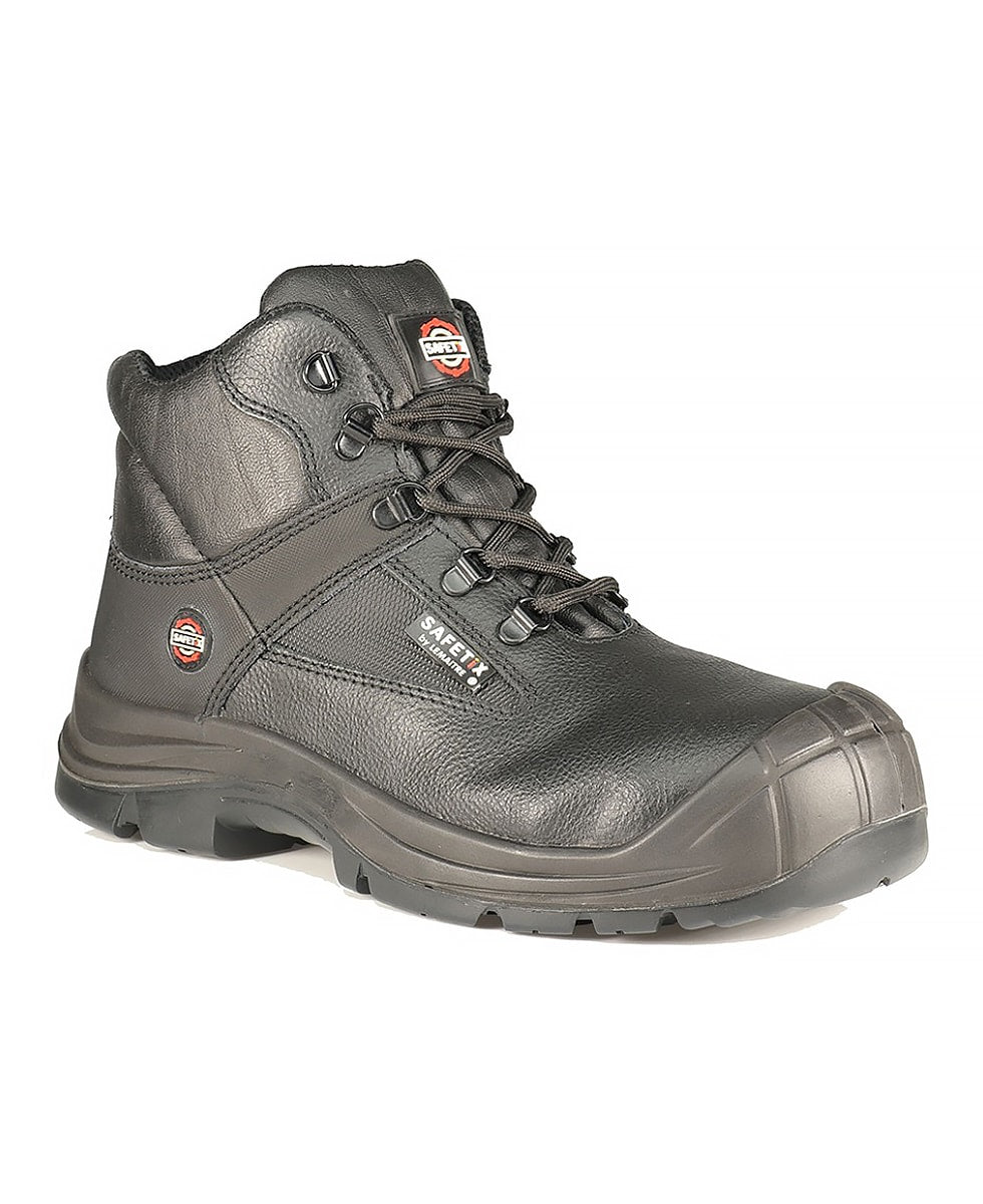 Safetix - Taurus B - PU/Rubber Safety Chukka Boots c/w Cap - Black