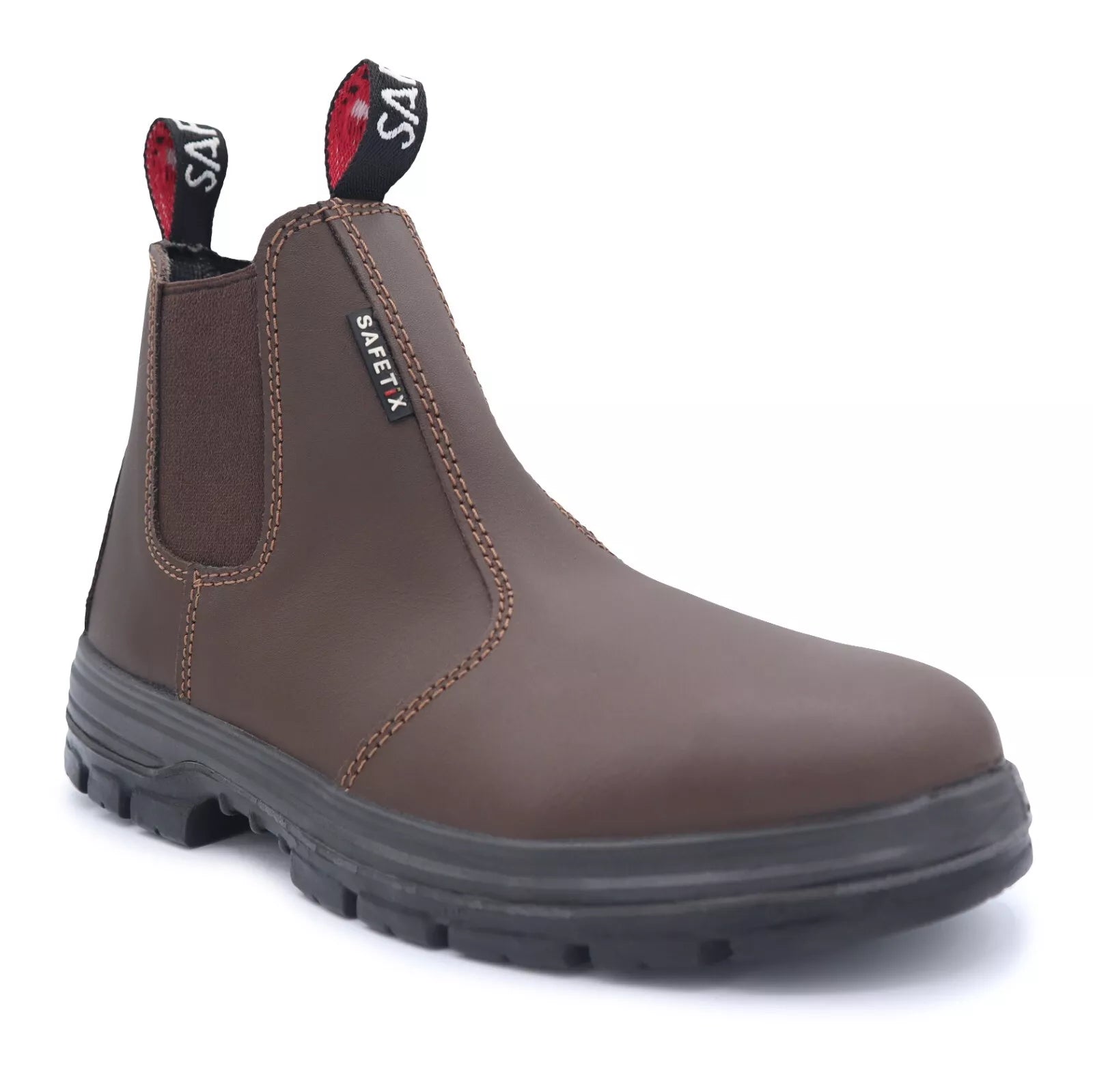 Safetix - Navi - Economy Soft Toe Dealer Boots - Brown - Seconds
